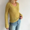 Cascade Blouse av Odd Row strikket i Highland wool og Silk mohair