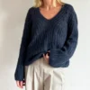 Cascade Blouse av Odd Row strikket i Highland wool og Silk mohair