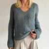 Cascade Blouse av Odd Row strikket i Highland wool og Silk mohair