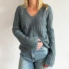 Cascade Blouse av Odd Row strikket i Highland wool og Silk mohair