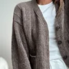 Flow Loop Cardigan av Other Loops, strikket i Lang Yarns Yak