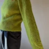 Isa Raglan av Aegyoknit strikket i Saga og Tilia