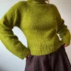 Isa Raglan av Aegyoknit strikket i Saga og Tilia