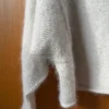 Volare Blouse av Aegyoknit strikket i Bomulin og Silk Mohair