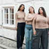 Barbroe Bluse fra Knitting for Olive, strikket i Merino
