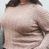 Barbroe Bluse fra Knitting for Olive, strikket i Merino