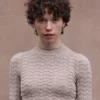 Barbroe Bluse fra Knitting for Olive, strikket i Merino