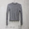Knitting for Olive Infinity Rib, strikket i Merino og Soft Silk Mohair