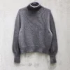 Karl Johan Sweater, strikket i Merino og Soft Silk Mohair