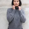 Karl Johan Sweater, strikket i Merino og Soft Silk Mohair
