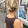 Bea Top av PetiteKnit, strikket i Isager Trio 2