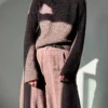 Everyday Loop Blouse av Other Loops, strikket i Isager Merilin og Trio 1