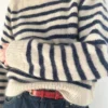 Malo Sweater av Lene Holme Samsøe / Le Knit, strikket i Sandnes Garn Sunday og Tynn Silk Mohair