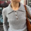Petra Polo av PetiteKnit, strikket i Cardiff Cashmere Classic