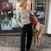 Petra Polo av PetiteKnit, strikket i Cardiff Cashmere Classic