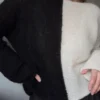 Ulalume Blouse av Aegyoknit strikket i Alpaca 1 og silk mohair