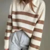 Charlie Pullover av Moreca, strikket i Cardiff Cashmere Classic
