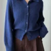Charlie Cardigan av Moreca Knit strikket i Cardiff Cashmeer Classic