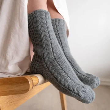 Flettefine sokker