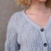 Olive Cardigan V-neck fra Knitting for Olive, strikket i KFO Soft Silk Mohair og KFO Merino