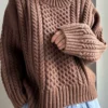 Ninon Sweater av Moreca Knit strikket i Peruvian