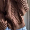 Ninon Sweater av Moreca Knit strikket i Peruvian