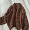 Ninon Sweater av Moreca Knit strikket i Peruvian