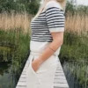 Breton Tee av Hanne Rimmen, strikket i Cardiff Cashmere Classic