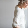 Ease Tee av Anne Ventzel, strikket i Kinu