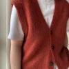Paul Vest av Moreca Knit strikket i Filcolana Saga og Tilia
