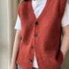 Paul Vest av Moreca Knit strikket i Filcolana Saga og Tilia