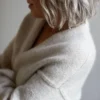 Fold Wrap av Anne Ventzel, omslagsjakke i ull og mohair