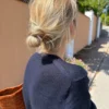 Vega Sweater av PetiteKnit strikket i Double Sunday fra Sandnes Garn