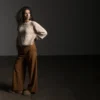Ane Kofod / Jojo Knitwear, designet for Filcolana- kolleksjonen More Women Høst 2026. Damegenser med detaljert raglan, strikket i Peruvian og Alva
