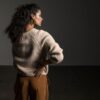 Ane Kofod / Jojo Knitwear, designet for Filcolana- kolleksjonen More Women Høst 2026. Damegenser med detaljert raglan, strikket i Peruvian og Alva