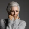 Quiet Moments av Nina Kjær, designet for Filcolana- kolleksjonen More Women Høst 2026. Klassisk modell strikket i Arwetta og Tilia