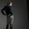 Lorna Skirt av Rikke Eliasen / Strikkrik, designet for Filcolana- kolleksjonen More Women Høst 2026. Strukturstrikket skjørt i Arwetta og Alva holdt sammen