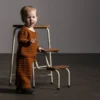 Mio Cardigan av Sanne Bjerregaard, designet for Filcolana- kolleksjonen More Women Høst 2026. Cardigan til baby og toddler i Anina og Alva