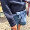 Vega Sweater av PetiteKnit strikket i Double Sunday fra Sandnes Garn