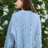 Junia Sweater fra Sandnes Garn, strikkes i Peer Gynt og Tynn Silk Mohair