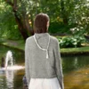 Tracie Cardigan fra Sandnes Garn, strikket i Sunday og Tynn Silk Mohair