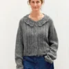Bloom Cardigan av Sandnes Garn, strikket i Sunday og Tynn Silk Mohair