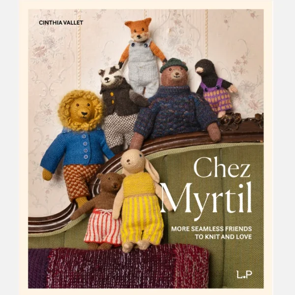 Chez Myrtil: More More Seamless Friends to Knit and Love av Cinthia Vallet - cover