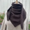 Better Than Nothing Shawl av Merete Norheim, strikket i Mashdale