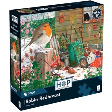 Puslespill Robin Readbreast 1000 brikker