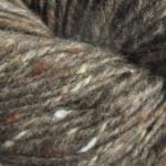 Isager Aran Tweed brown