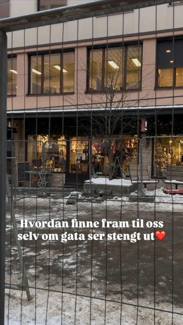 Vi er her og holder åpnet selv om det er litt vanskelig å finne fram for tiden❤️‍🩹 Velkommen til oss❤️❤️ 

#frukvist