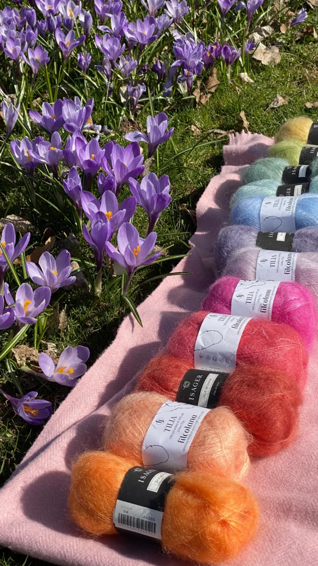 Flere som gleder seg til vår?☀️🌷 

Snart er det endelig sesong for å strikke lette og luftige plagg  i silk mohair, lin, og silke☁️💌 Om ikke lenge kan vi sitte ute og strikke, mens vi hører fuglene synge, se snøen smelte, og kjenne solstrålene varme🥹☀️🌷

#sommerstrikk #sommergarn #strikkeglede #frukvist