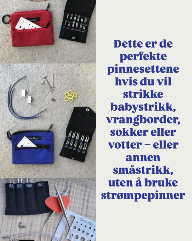 ChiaoGoo produserer og utviklet strikkepinner og strikkeverktøy i tett samarbeid med mange strikkedesignere og strikkere i USA. ChiaoGoos første strikkepinner ble lansert i 2008, og ble raskt omtalt som verdens beste strikkepinner.